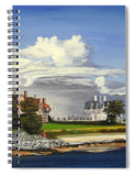 Cliff Walk Newport Rhode Island - Spiral Notebook