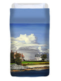 Cliff Walk Newport Rhode Island - Duvet Cover