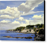 Cliffwalk Newport Rhode Island - Canvas Print
