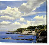 Cliffwalk Newport Rhode Island - Canvas Print