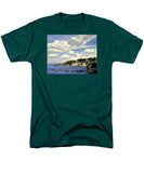 Cliffwalk Newport Rhode Island - Men's T-Shirt  (Regular Fit)