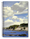 Cliffwalk Newport Rhode Island - Spiral Notebook