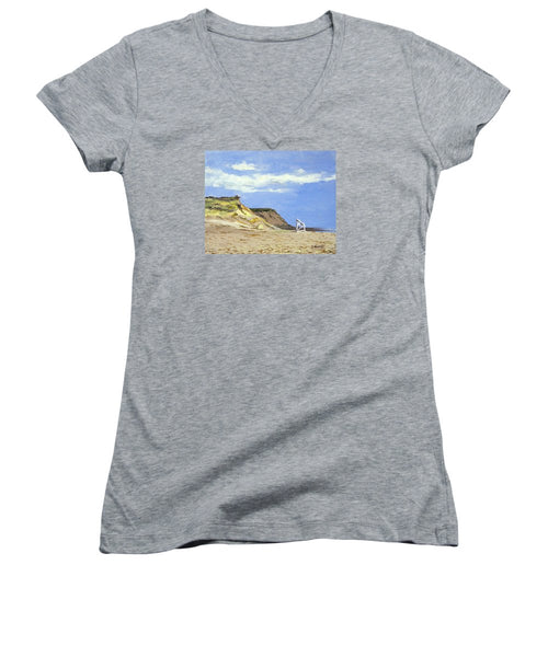 Coast Guard Beach Eastham Cape Cod Massachusetts - Women's V-Neck