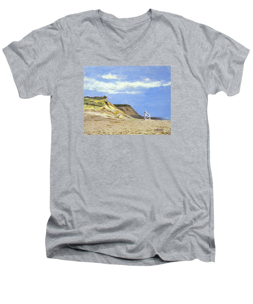 Coast Guard Beach Eastham Cape Cod Massachusetts - Men's V-Neck T-Shirt