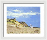 Coast Guard Beach Eastham Cape Cod Massachusetts - Framed Print