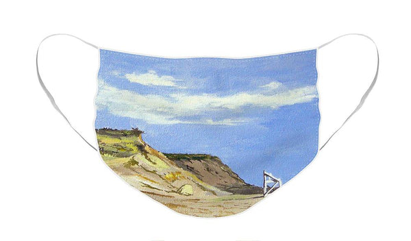 Coast Guard Beach Eastham Cape Cod Massachusetts - Face Mask