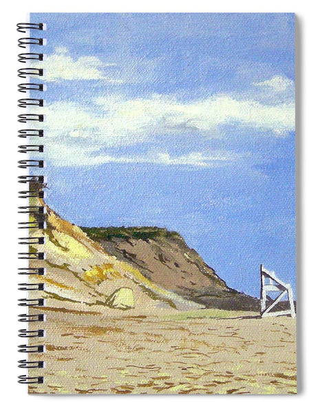 Coast Guard Beach Eastham Cape Cod Massachusetts - Spiral Notebook