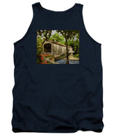 Comstock Covered Bridge East Hamptom Connecticut - Tank Top
