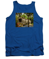 Comstock Covered Bridge East Hamptom Connecticut - Tank Top