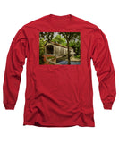 Comstock Covered Bridge East Hamptom Connecticut - Long Sleeve T-Shirt