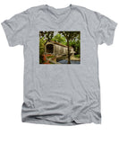 Comstock Covered Bridge East Hamptom Connecticut - Men's V-Neck T-Shirt