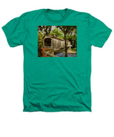 Comstock Covered Bridge East Hamptom Connecticut - Heathers T-Shirt