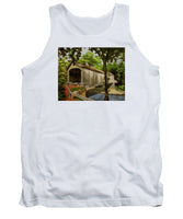 Comstock Covered Bridge East Hamptom Connecticut - Tank Top
