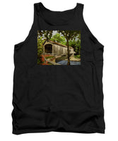 Comstock Covered Bridge East Hamptom Connecticut - Tank Top