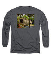 Comstock Covered Bridge East Hamptom Connecticut - Long Sleeve T-Shirt
