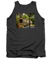 Comstock Covered Bridge East Hamptom Connecticut - Tank Top