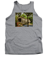Comstock Covered Bridge East Hamptom Connecticut - Tank Top