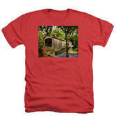 Comstock Covered Bridge East Hamptom Connecticut - Heathers T-Shirt