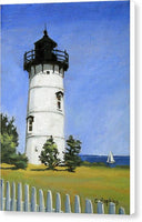 East Chop Lighthouse Martha's Vineyard Massachusetts - Canvas Print