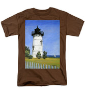 East Chop Lighthouse Martha's Vineyard Massachusetts - Men's T-Shirt  (Regular Fit)