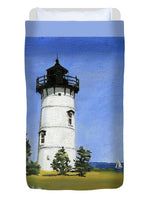 East Chop Lighthouse Martha's Vineyard Massachusetts - Duvet Cover