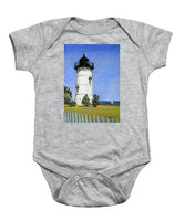 East Chop Lighthouse Martha's Vineyard Massachusetts - Baby Onesie