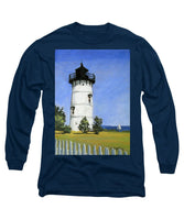 East Chop Lighthouse Martha's Vineyard Massachusetts - Long Sleeve T-Shirt