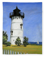 East Chop Lighthouse Martha's Vineyard Massachusetts - Blanket