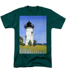 East Chop Lighthouse Martha's Vineyard Massachusetts - Men's T-Shirt  (Regular Fit)