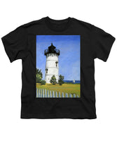 East Chop Lighthouse Martha's Vineyard Massachusetts - Youth T-Shirt