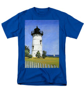 East Chop Lighthouse Martha's Vineyard Massachusetts - Men's T-Shirt  (Regular Fit)