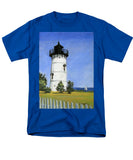 East Chop Lighthouse Martha's Vineyard Massachusetts - Men's T-Shirt  (Regular Fit)