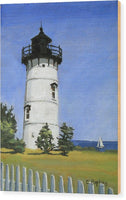 East Chop Lighthouse Martha's Vineyard Massachusetts - Wood Print