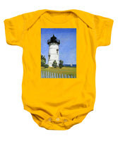 East Chop Lighthouse Martha's Vineyard Massachusetts - Baby Onesie