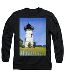 East Chop Lighthouse Martha's Vineyard Massachusetts - Long Sleeve T-Shirt