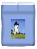 East Chop Lighthouse Martha's Vineyard Massachusetts - Duvet Cover