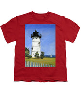 East Chop Lighthouse Martha's Vineyard Massachusetts - Youth T-Shirt