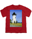 East Chop Lighthouse Martha's Vineyard Massachusetts - Youth T-Shirt