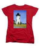 East Chop Lighthouse Martha's Vineyard Massachusetts - Women's T-Shirt (Standard Fit)