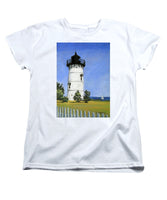 East Chop Lighthouse Martha's Vineyard Massachusetts - Women's T-Shirt (Standard Fit)