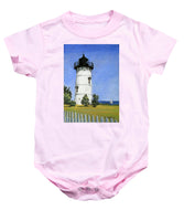 East Chop Lighthouse Martha's Vineyard Massachusetts - Baby Onesie