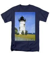 East Chop Lighthouse Martha's Vineyard Massachusetts - Men's T-Shirt  (Regular Fit)