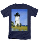 East Chop Lighthouse Martha's Vineyard Massachusetts - Men's T-Shirt  (Regular Fit)