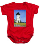 East Chop Lighthouse Martha's Vineyard Massachusetts - Baby Onesie