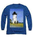East Chop Lighthouse Martha's Vineyard Massachusetts - Long Sleeve T-Shirt
