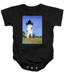 East Chop Lighthouse Martha's Vineyard Massachusetts - Baby Onesie