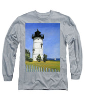 East Chop Lighthouse Martha's Vineyard Massachusetts - Long Sleeve T-Shirt