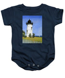East Chop Lighthouse Martha's Vineyard Massachusetts - Baby Onesie