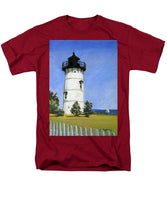 East Chop Lighthouse Martha's Vineyard Massachusetts - Men's T-Shirt  (Regular Fit)