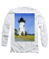 East Chop Lighthouse Martha's Vineyard Massachusetts - Long Sleeve T-Shirt
